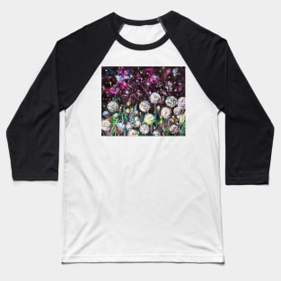 Dandelions and Stars Baseball T-Shirt